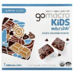 Kids MacroBar®, брауни с двойной порцией шоколада, 7 батончиков по 25 г (0,9 унции) — GoMacro