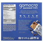 MacroBar® мини, овсянка с шоколадной крошкой, 8 батончиков по 25 г (0,9 унции) — GoMacro — изображение 2