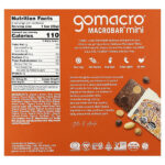 MacroBar® мини, двойной шоколад и чипсы с арахисовой пастой, 8 батончиков по 25 г (0,9 унции) — GoMacro — изображение 2