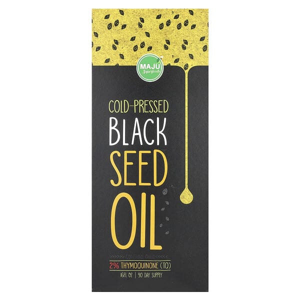 maj00806_v_16.jpg Масло черного тмина, холодного отжима, 16 жидк. унц. — Maju Superfoods
