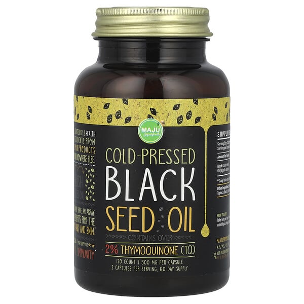 maj00821_v_16.jpg масло черного тмина холодного отжима, 500 мг, 120 шт. — Maju Superfoods