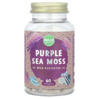 фиолетовый морской мох, 60 капсул (500 мг в 1 капсуле) — Maju Superfoods