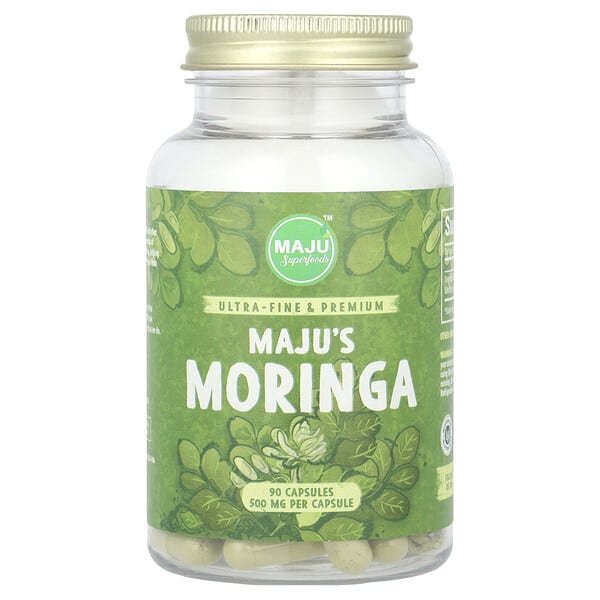 maj00824_v_8.jpg Maju's Moringa, 90 капсул (500 мг на капсулу) — Maju Superfoods