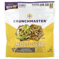 Multi-Seed, хрустящие рисовые крекеры, Ultimate Everything, 113 г (4 унции) — Crunchmaster