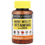 Мультивитамины с железом, 365 мини-таблеток — Mason Natural