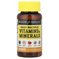ежедневный комплекс витаминов и минералов, 60 таблеток — Mason Natural