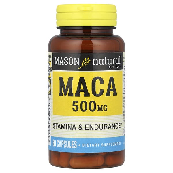 mav12545_v_32.jpg Мака, 500 мг, 60 капсул — Mason Natural