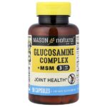 Комплекс глюкозаминов + МСМ`` 90 капсул — Mason Natural