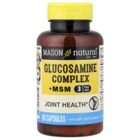 Комплекс глюкозаминов + МСМ`` 90 капсул — Mason Natural
