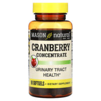 Клюквенный концентрат, 90 мягких таблеток — Mason Natural