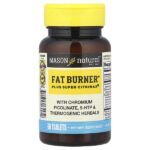 Fat Burner Plus Super Citrimax, 60 таблеток — Mason Natural