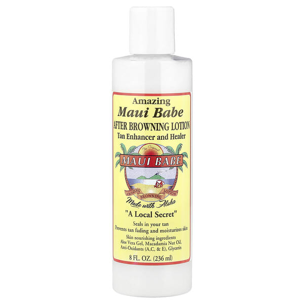 mbb00012_v_22.jpg Maui Babe, лосьон после загара для улучшения цвета загара и ухода за кожей, 236 мл (8 жидк. унций)