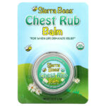 Sierra Bees, Бальзам для втирания в грудь, эвкалипт и перечная мята, 17 г (0,6 унции) — изображение 2