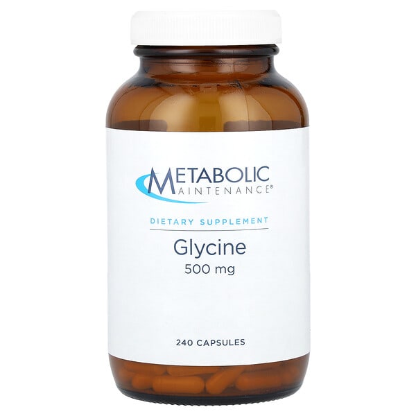 mbm00118_v_8.jpg глицин, 500 мг, 240 капсул — Metabolic Maintenance