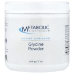 Глицин в порошке, 200 г (7 унций) — Metabolic Maintenance