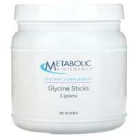 глицин, палочки, 30 палочек по 3 г — Metabolic Maintenance