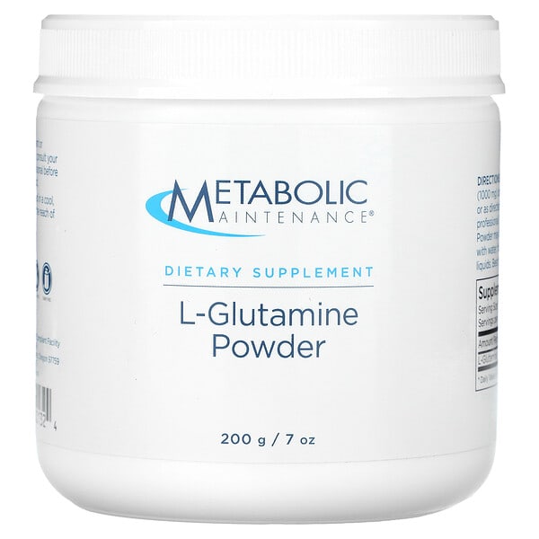 mbm00132_v_8.jpg L-глютамин в виде порошка, 200 г (7 унций) — Metabolic Maintenance