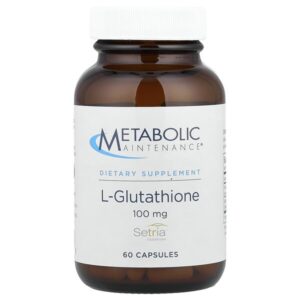 L-глутатион, 60 капсул — Metabolic Maintenance