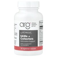 SAMe с кофакторами, 60 вегетарианских капсул — Metabolic Maintenance