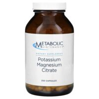 Цитрат калия и магния, 250 капсул — Metabolic Maintenance