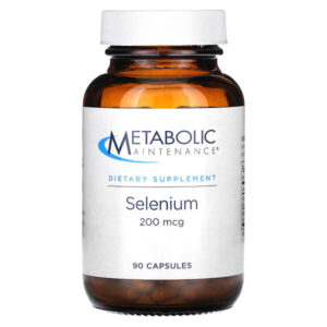 селен, 200 мкг, 90 капсул — Metabolic Maintenance