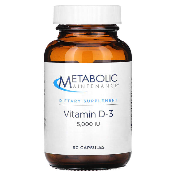 mbm00515_v_64.jpg Витамин D-3, 5,000 МЕ, 90 капсул — Metabolic Maintenance