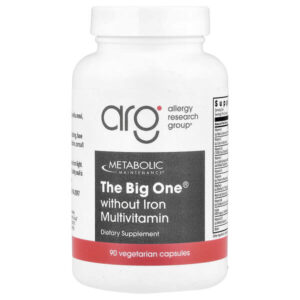 The Big One®, мультивитамины без железа, 90 вегетарианских капсул — Metabolic Maintenance