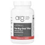 The Big One® Plus, мультивитамины без железа, 90 вегетарианских капсул — Metabolic Maintenance