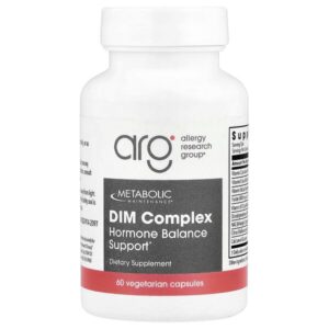 комплекс с DIM, 60 вегетарианских капсул — Metabolic Maintenance