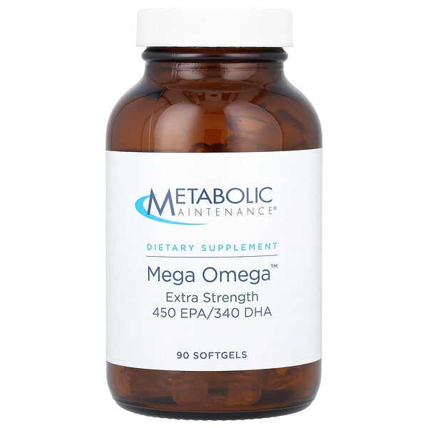 mbm00686_v_8.jpg Mega Omega, 90 мягких таблеток (1000 мг в 1 капсуле) — Metabolic Maintenance