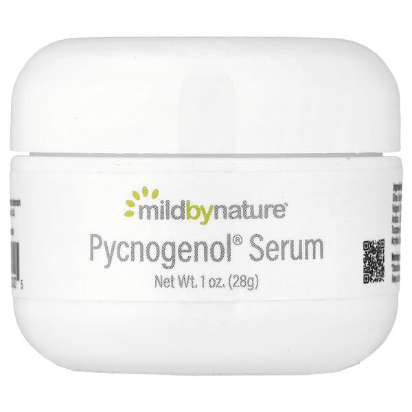 mbn01300_v_152.jpg Pycnogenol®, сыворотка (крем), успокаивающая и омолаживающая сыворотка, 28 г (1 унция) — Mild By Nature