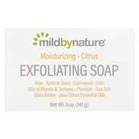 отшелушивающее кусковое мыло, с цитрусовым ароматом, 141 г — Mild By Nature