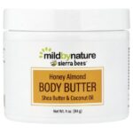 Sierra Bees™, масло для тела с мёдом и миндалём, 114 г (4 унции) — Mild By Nature