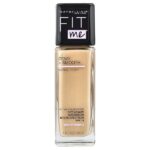 Fit Me®, тональная основа для разглаживания росы и гладкости, 125 нюдовый бежевый, 30 мл (1 жидк. Унция) — Maybelline