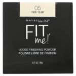 Fit Me, рассыпчатая финишная пудра, оттенок 05 «Светлый», 20 г — Maybelline