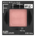 Fit Me, румяна, оттенок 25 розовый, 4,5 г (0,16 унции) — Maybelline