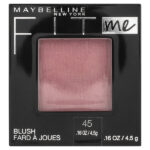 Fit Me, румяна, оттенок 45 слива, 4,5 г (0,16 унции) — Maybelline