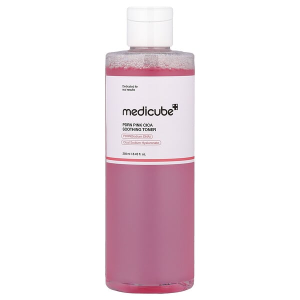 mcb11223_v_37.jpg PDRN Pink Cica, успокаивающий тоник, 250 мл (8,45 жидк. Унции) — Medicube