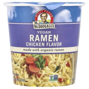 веганский суп с лапшой рамэн, со вкусом курицы, 50 г (1,8 унции) — Dr. McDougall's