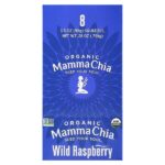 Organic Chia Squeeze, Vitality Snack, лесная малина, 8 порций, 99 г (3,5 унции) — Mamma Chia