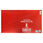 Organic Chia Squeeze, Vitality Snack, Cherry Love, 8 порций, 99 г (3,5 унции) — Mamma Chia