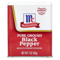 Чистый молотый черный перец, 85 г (3 унции) — McCormick