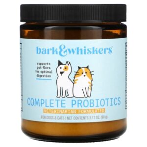Bark & Whiskers™, полноценный пробиотик, для кошек и собак, 90 г (3,17 унции) — Dr. Mercola
