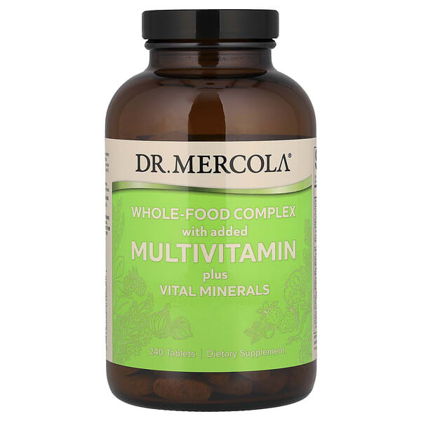 mcl01035_v_81.jpg комплекс из цельных продуктов с мультивитаминами и необходимыми минералами, 240 таблеток — Dr. Mercola