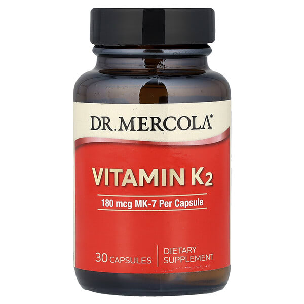 mcl01194_v_41.jpg Витамин K2, 180 мкг, 30 капсул — Dr. Mercola