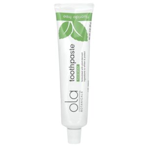 Ola Botanicals, зубная паста, без фторида, тулси и мята, 85 г (3 унции) — Dr. Mercola