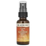 Vitamin D3 Sunshine Mist, спрей с витамином D3, с натуральным апельсиновым вкусом, 29 мл (0,98 жидк. унции) — Dr. Mercola