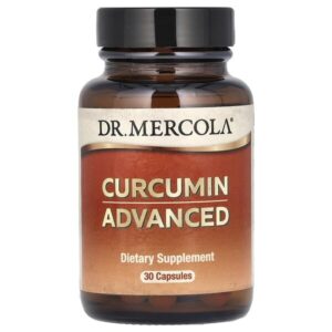 Curcumin Advanced, улучшенный куркумин, 30 капсул (500 мг в 1 капсуле) — Dr. Mercola