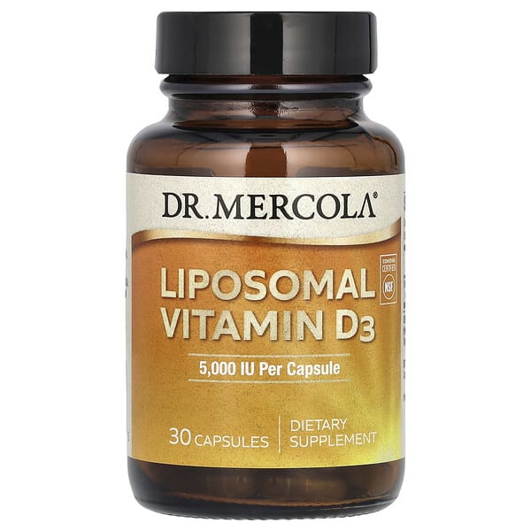 mcl01699_v_45.jpg липосомальный витамин D3, 125 мкг (5000 МЕ), 30 капсул — Dr. Mercola