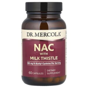 NAC с расторопшей, 60 капсул — Dr. Mercola